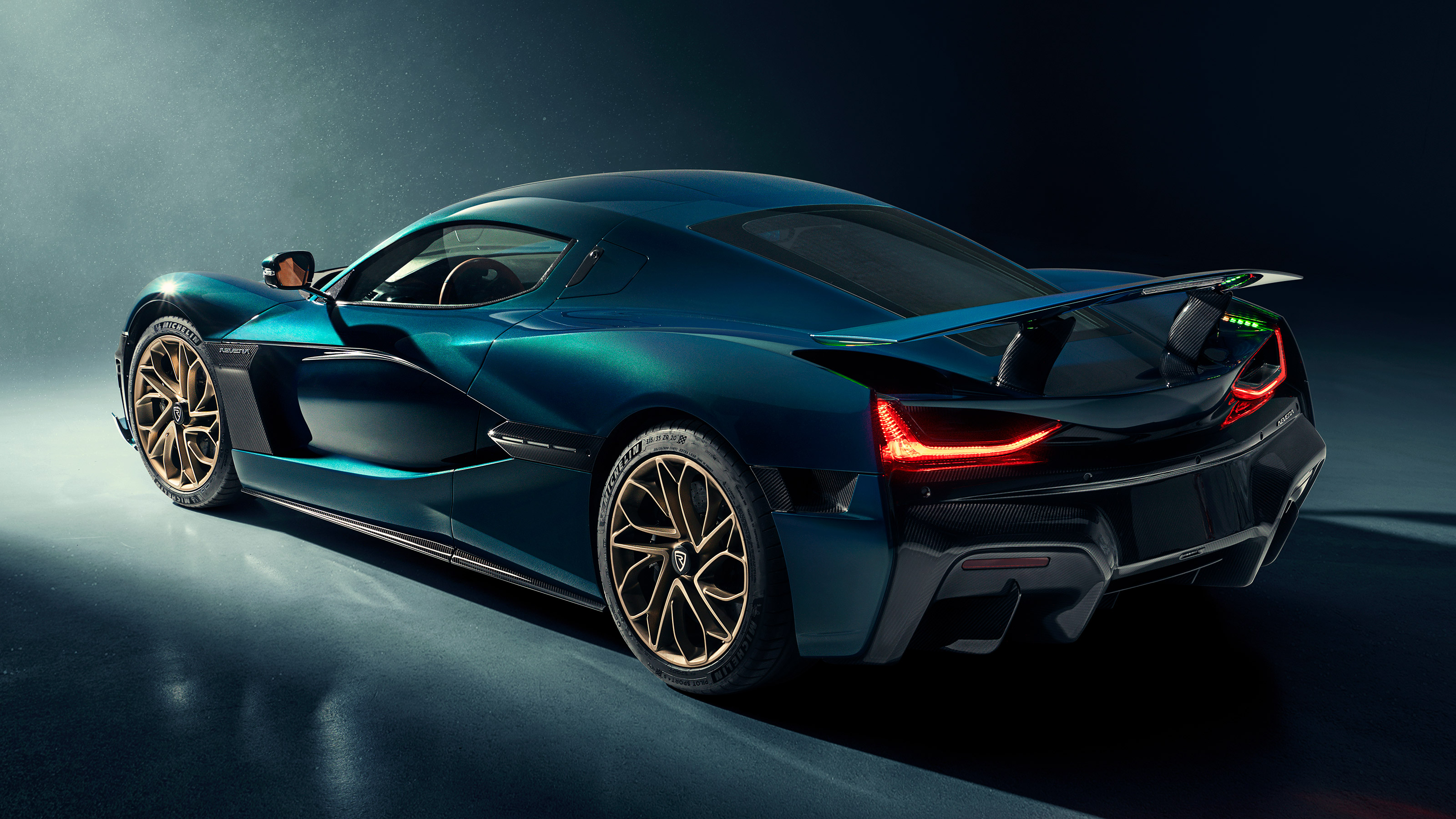 Rimac Nevera - studio rear