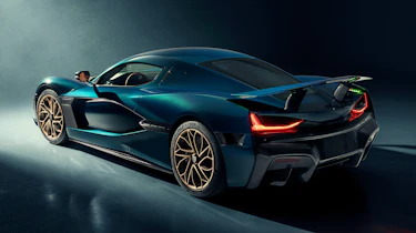Rimac Nevera - studio rear
