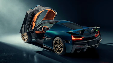 Rimac Nevera - studio rear doors open