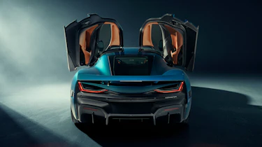 Rimac Nevera - studio full rear doors open