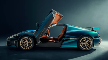 Rimac Nevera - studio side doors open