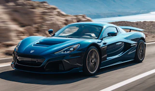 Rimac Nevera - front action
