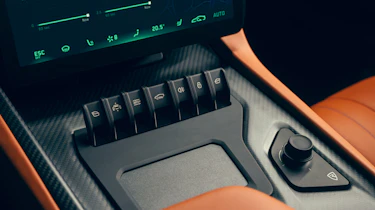 Rimac Nevera - studio buttons