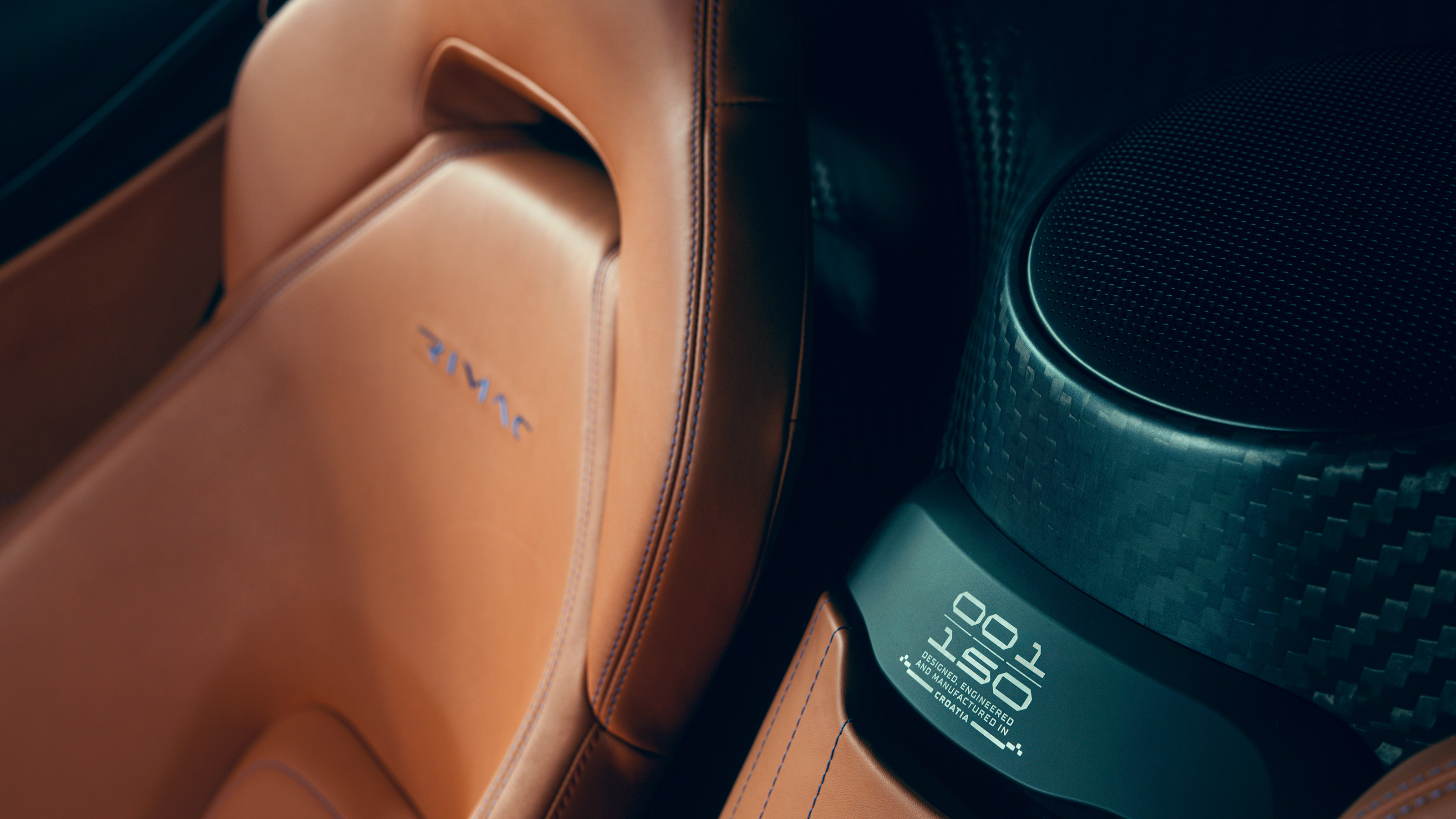 Rimac Nevera - seat