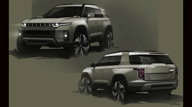 SsangYong J100 electric SUV X2