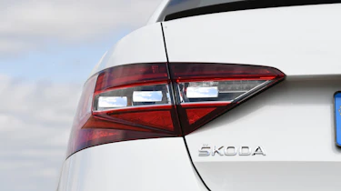 Used Skoda Superb - rear light