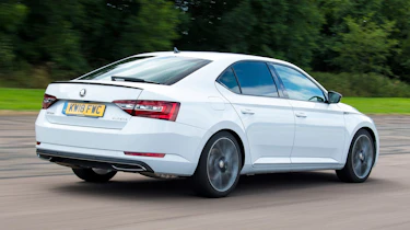 Used Skoda Superb - rear