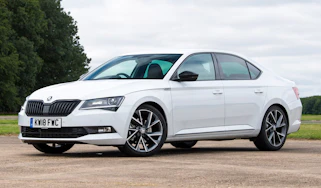Used Skoda Superb - front static