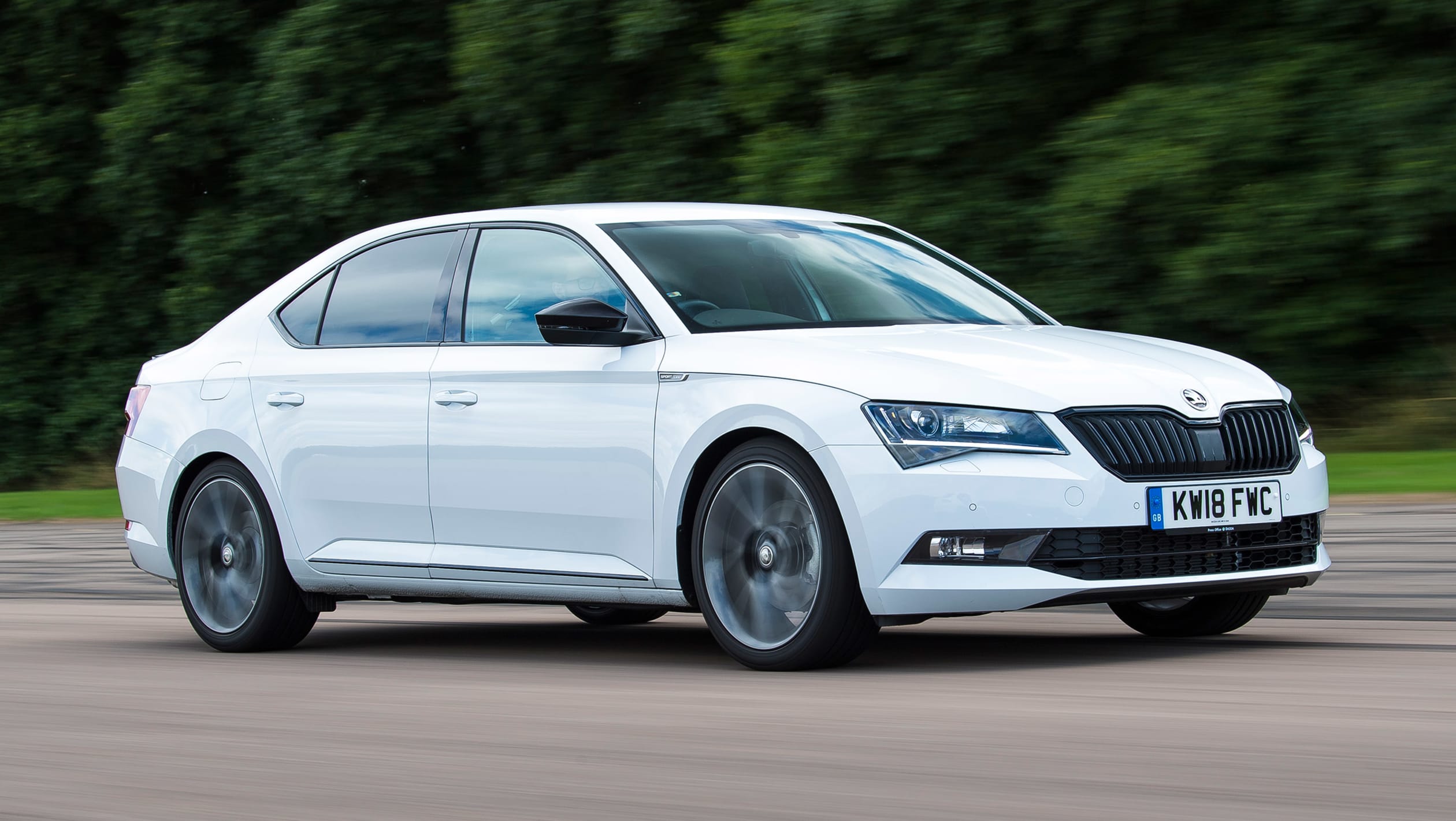 Used Skoda Superb - front