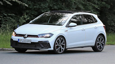 2022 VW Polo GTI spy shots front