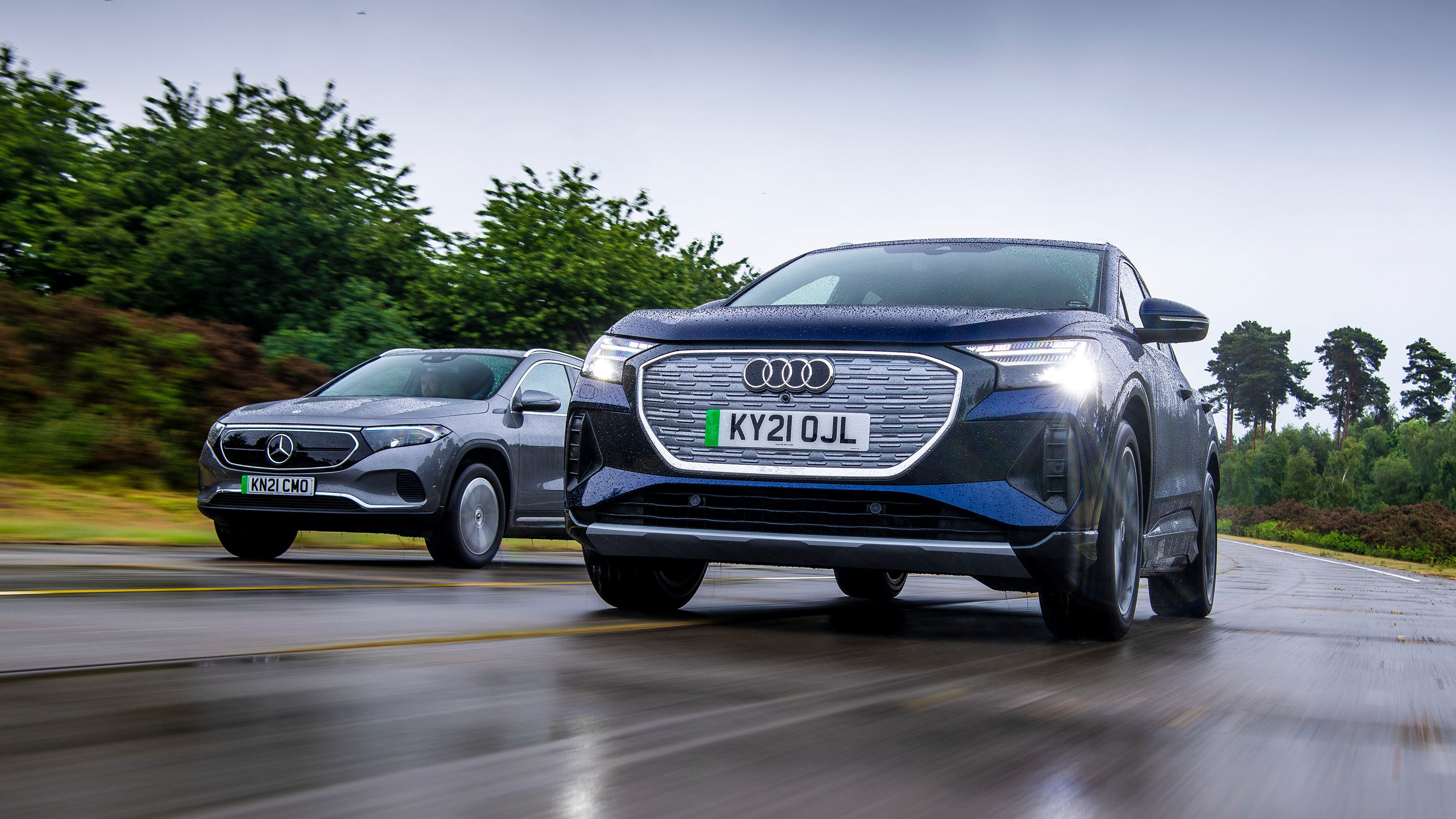 Audi Q4 e-tron vs Mercedes EQA 