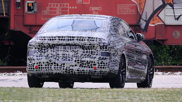 BMW 5 series spy - rear