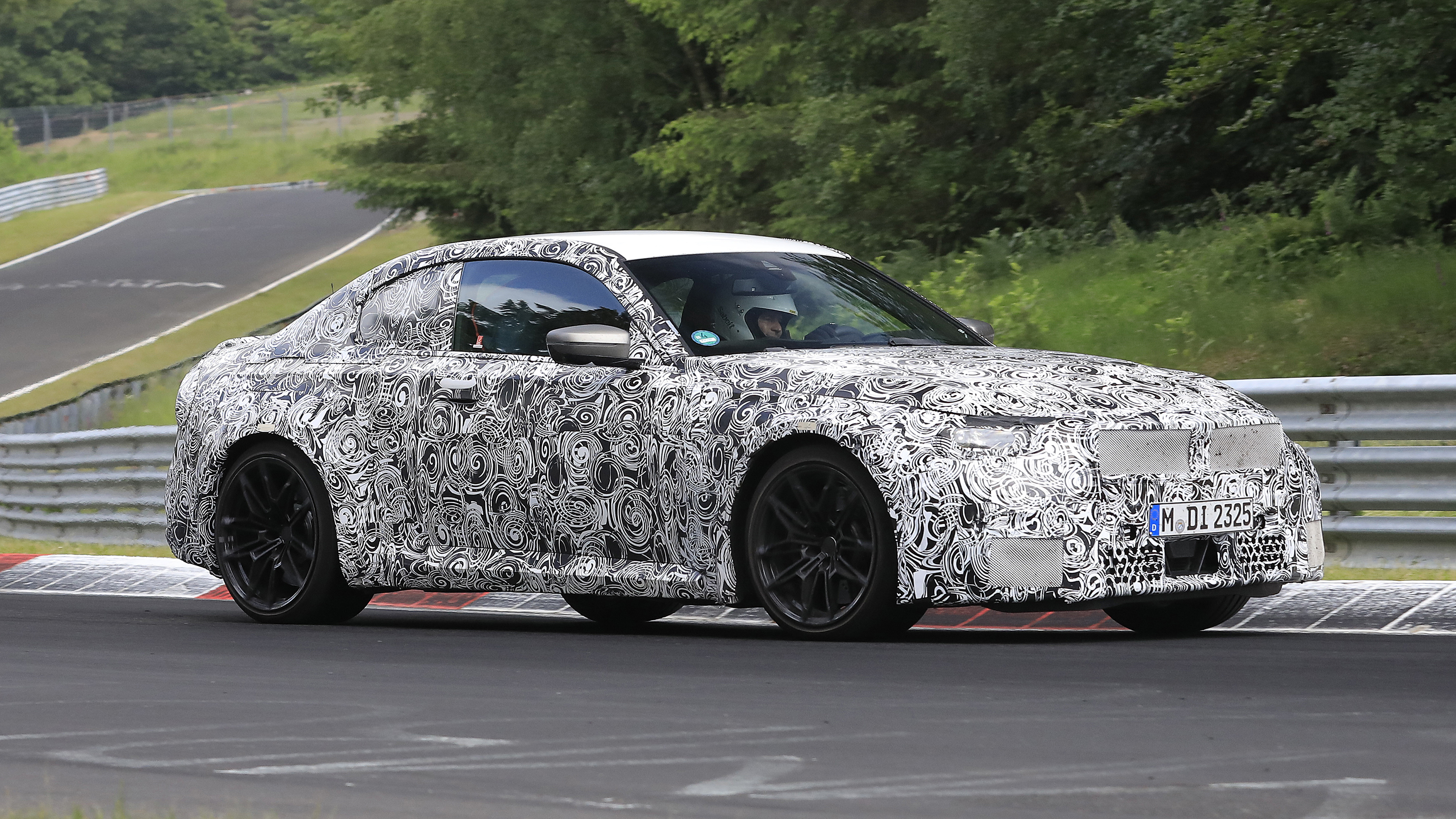BMW M2 spy shot - front
