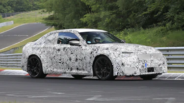 BMW M2 spy shot - front
