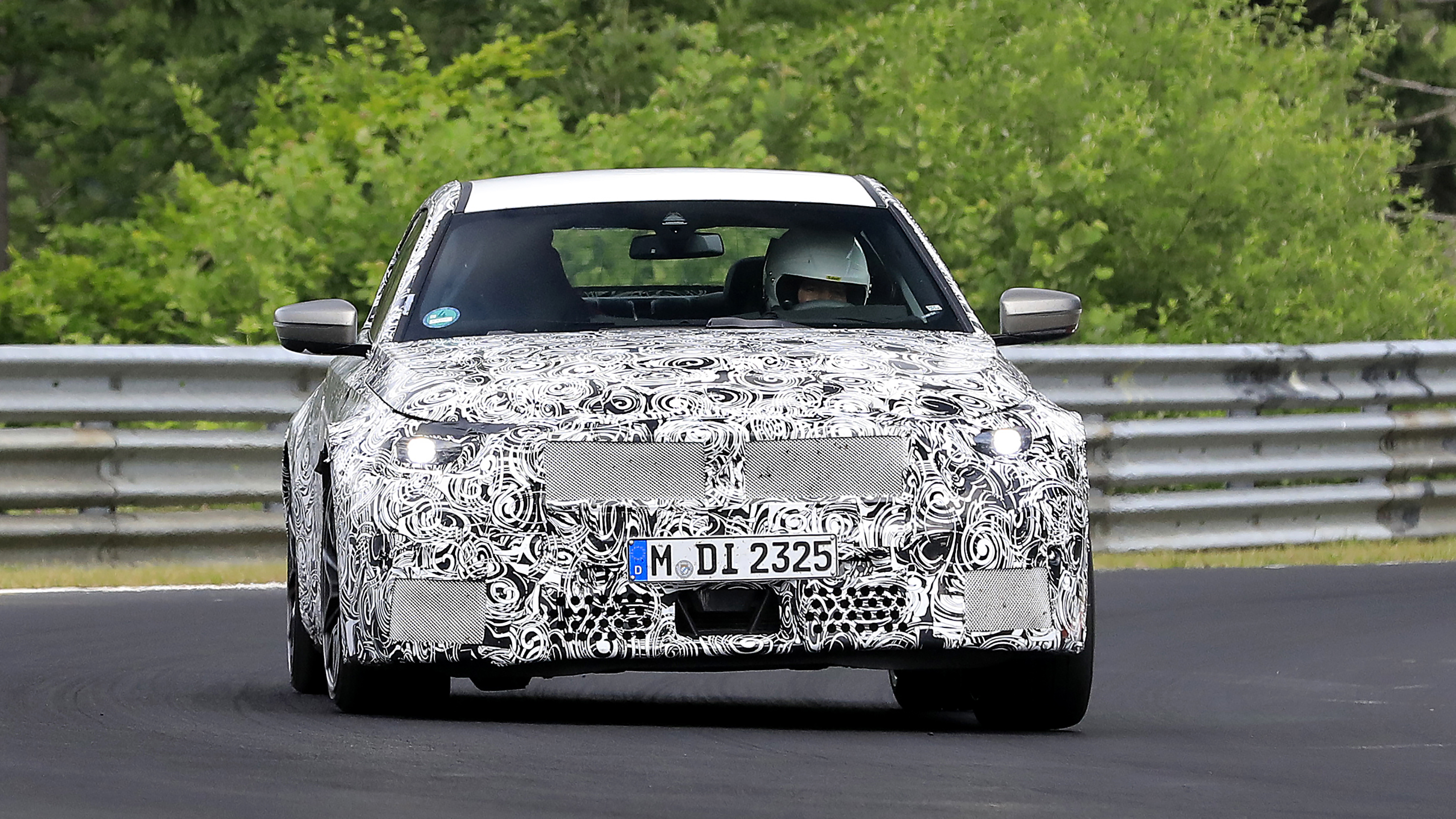 BMW M2 spy shot - front