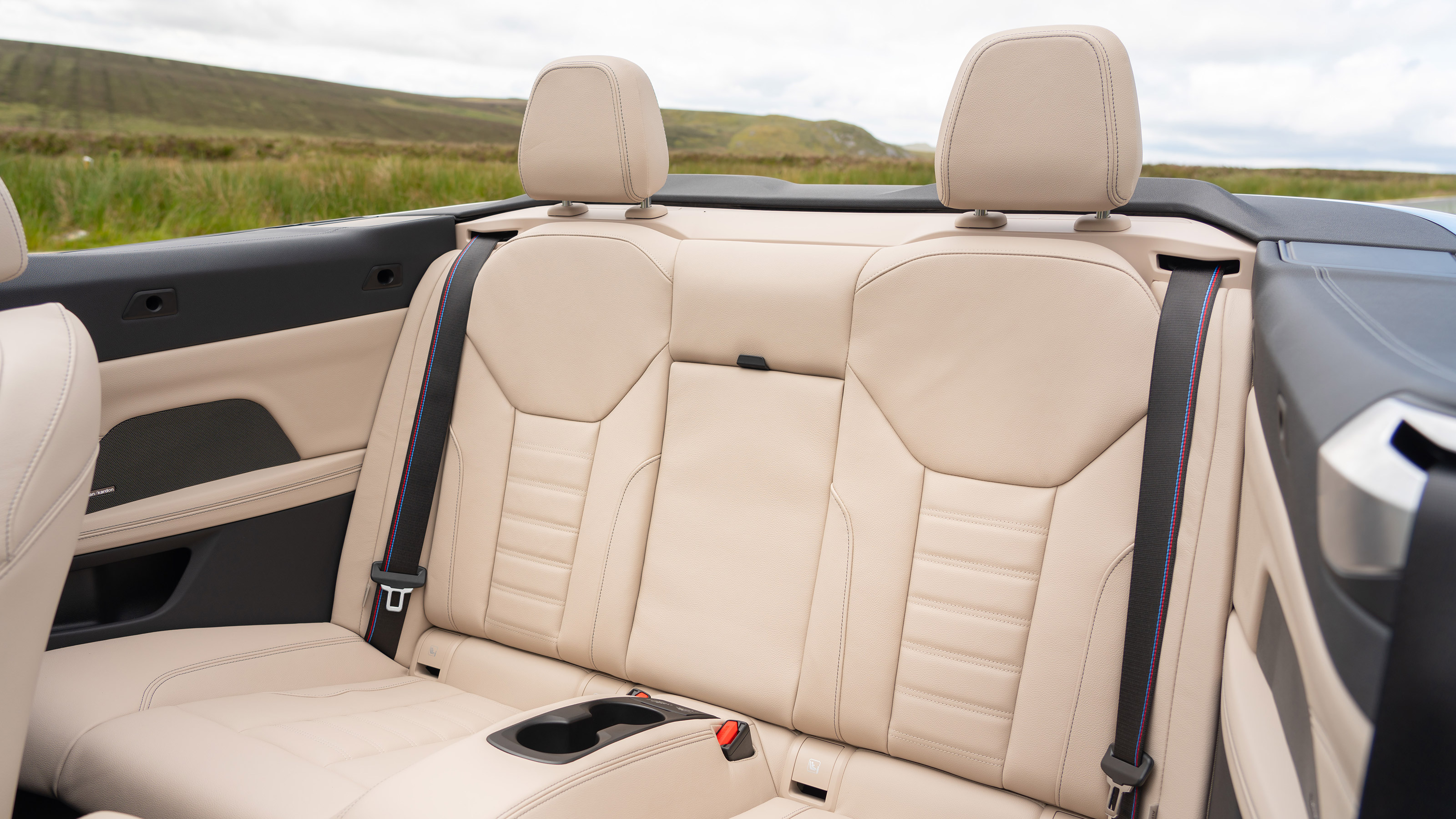 BMW M440i Convertible - rear seats