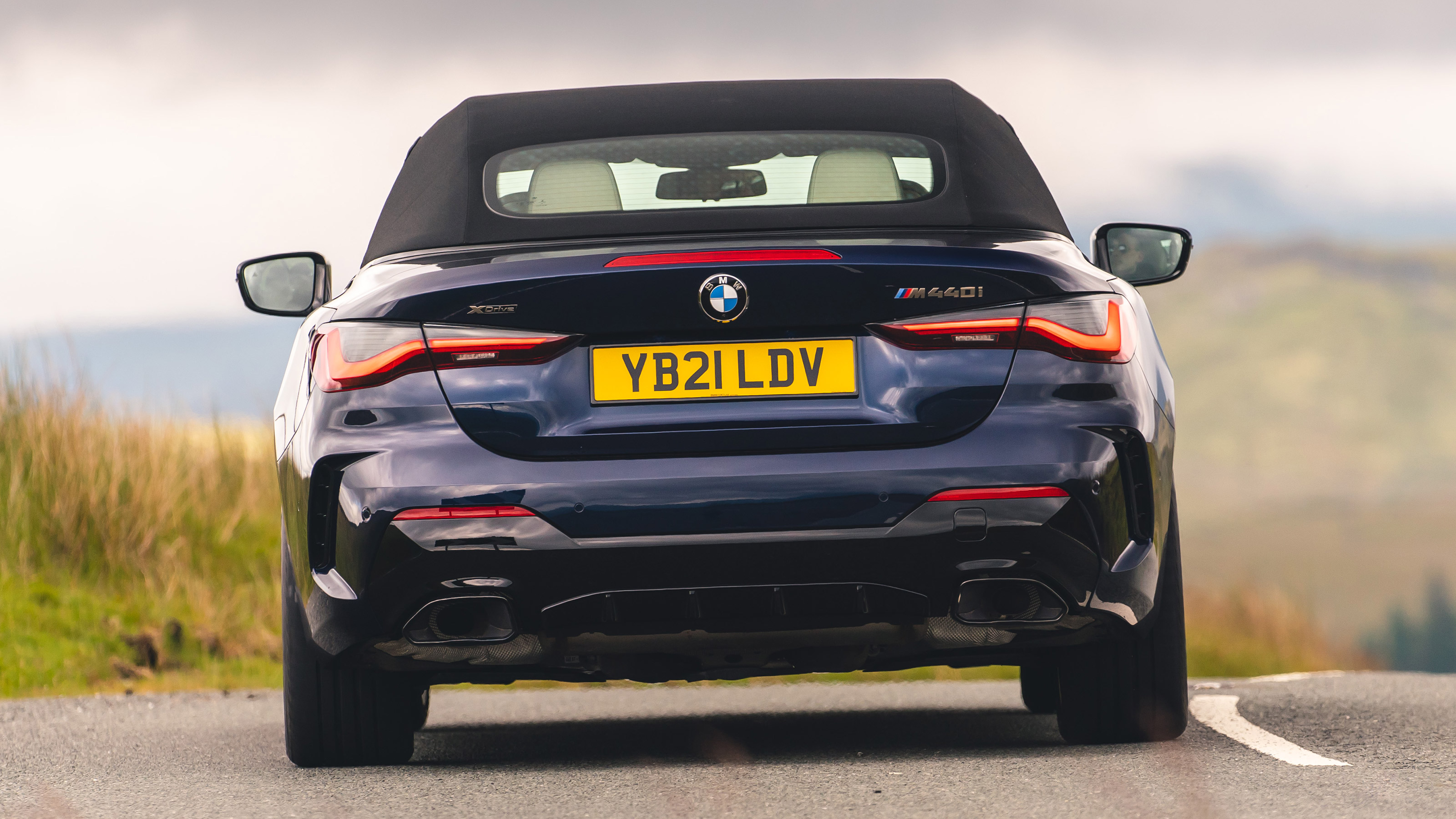 BMW M440i Convertible - rear cornering