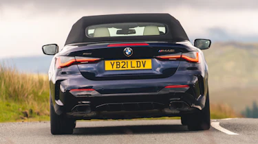 BMW M440i Convertible - rear cornering