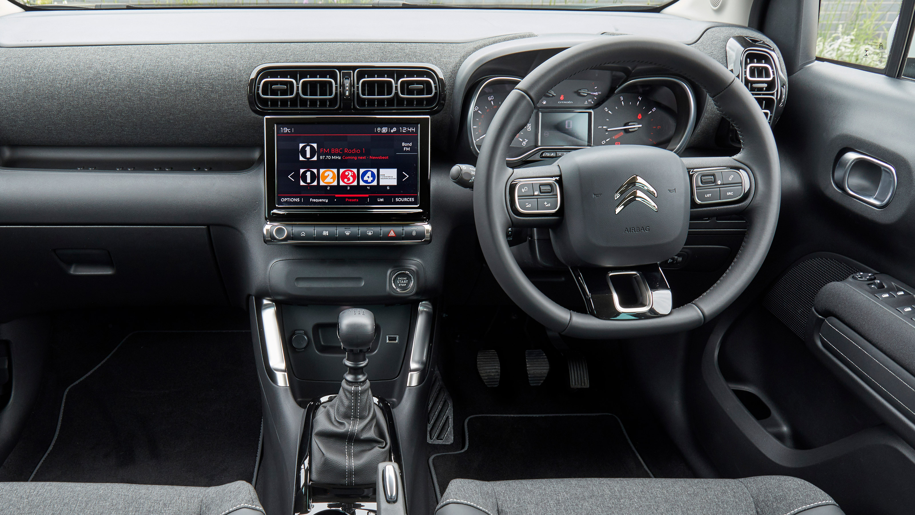 Citroen C3 Aircross facelift - dash