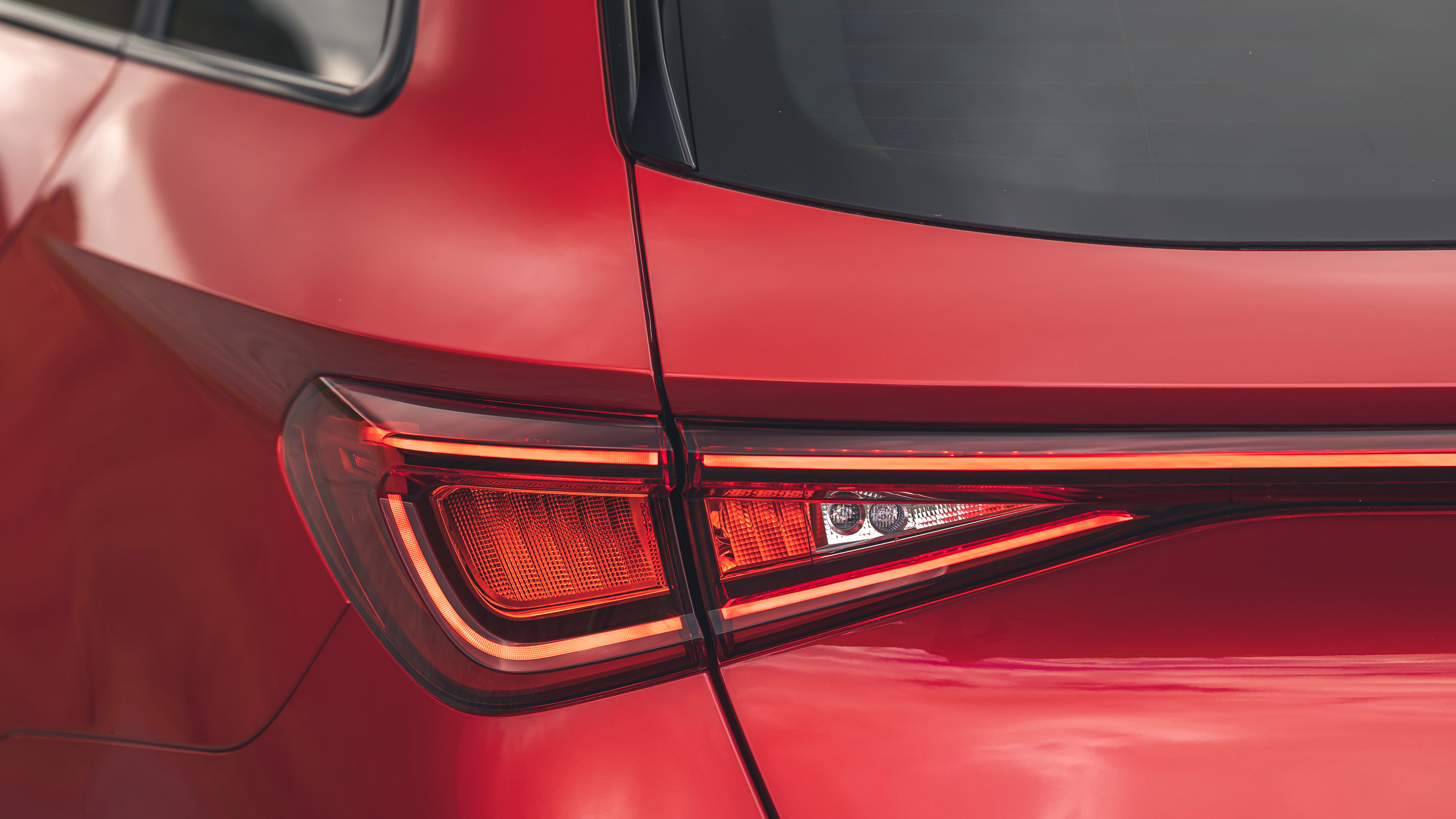 Cupra Leon Estate - rear lights