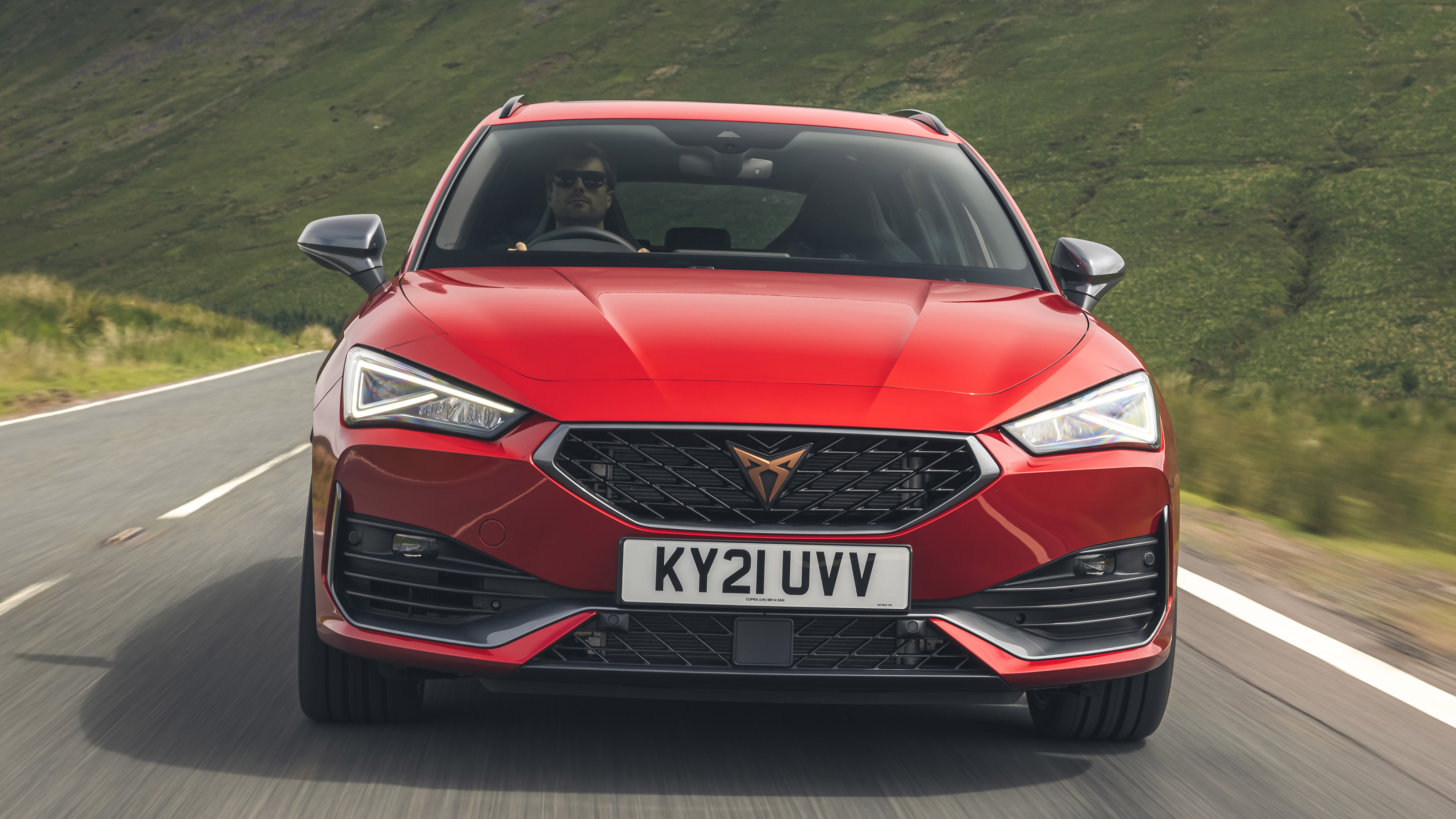 Cupra Leon Estate - full front
