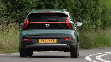 Hyundai Bayon - rear cornering