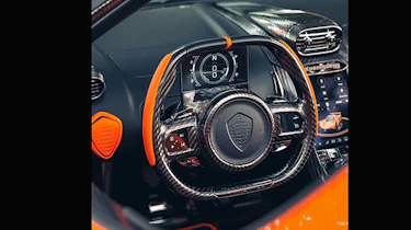 Koenigsegg Jesko 2021 production car - interior