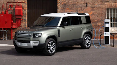 Land Rover Defender P400e PHEV - front charging