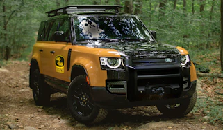 Land Rover unveils limited-run Defender Trophy Edition - front