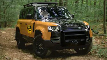 Land Rover unveils limited-run Defender Trophy Edition - front