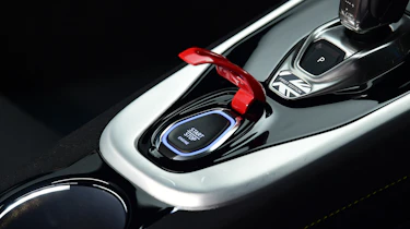 Lotus Emira - start/stop button