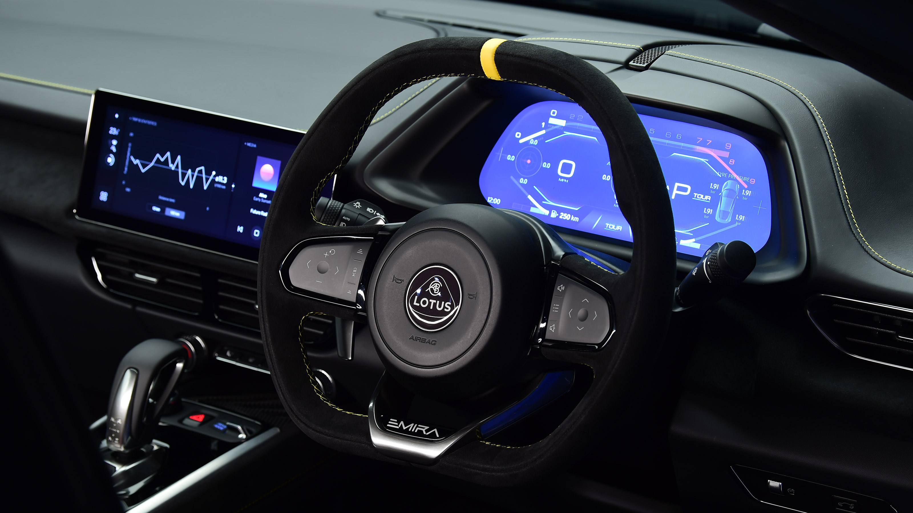 Lotus Emira - steering wheel