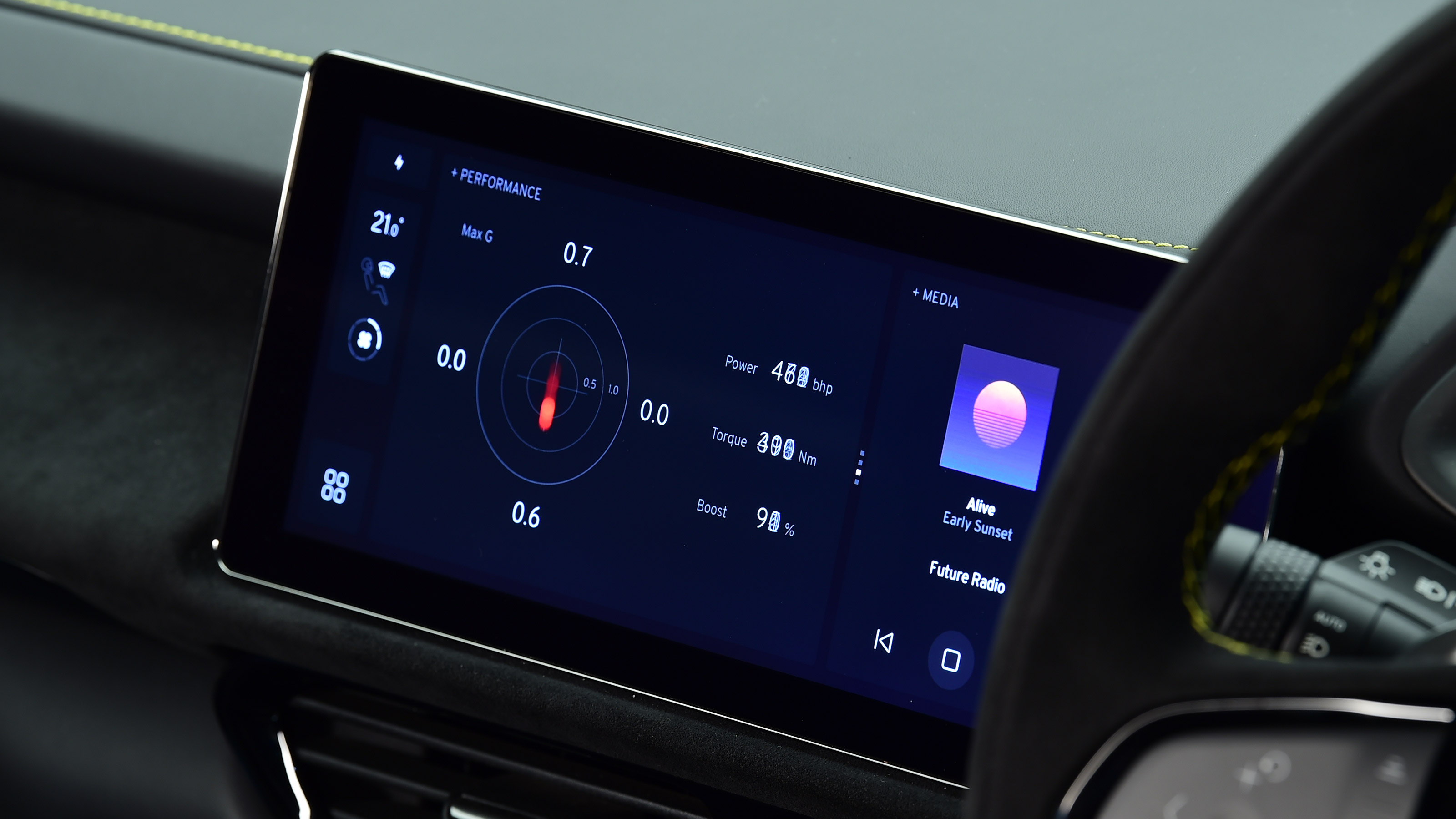 Lotus Emira - infotainment