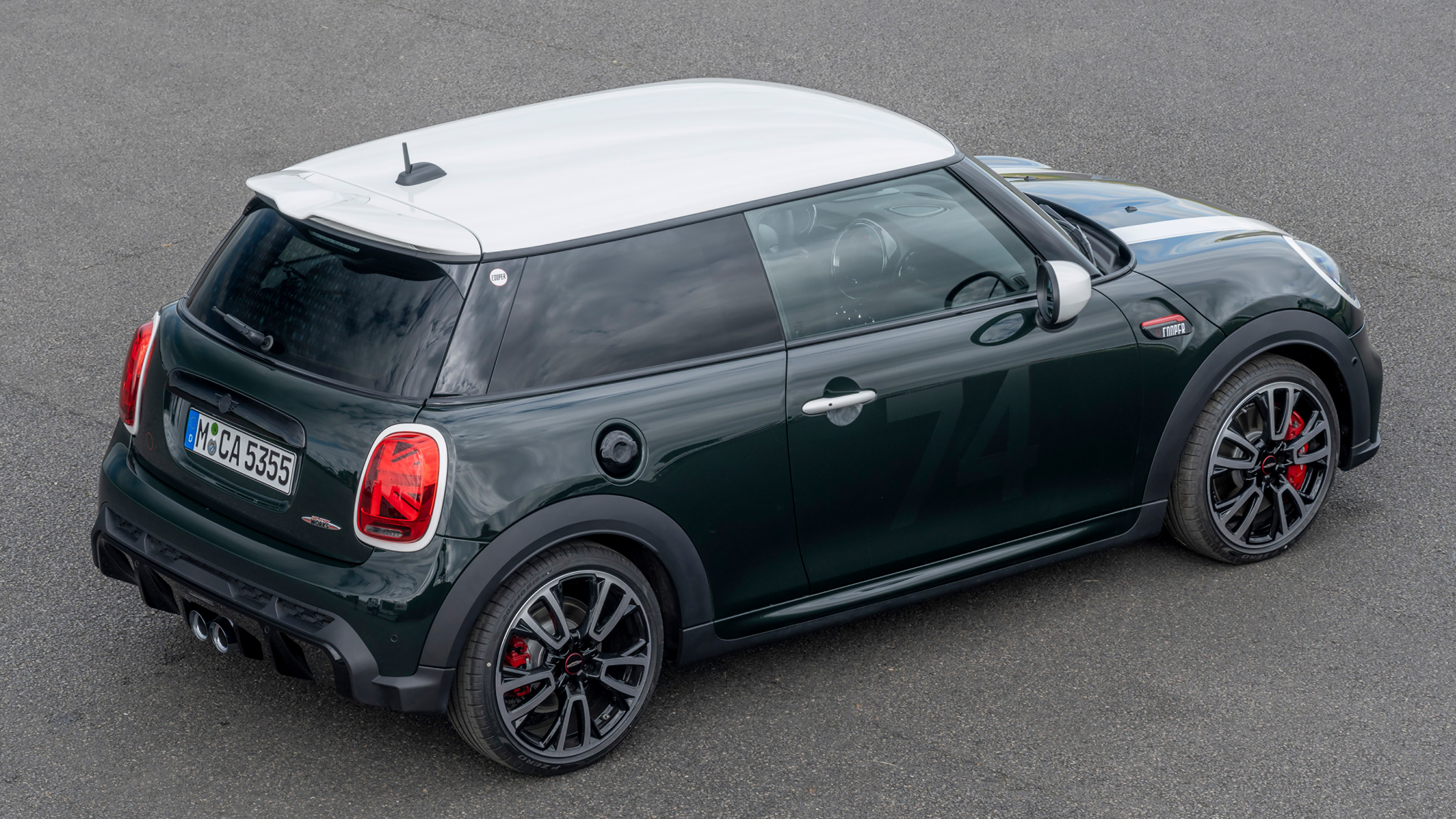 MINI JCW Anniversary Edition - above rear