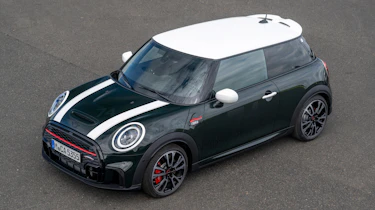 MINI JCW Anniversary Edition - above front