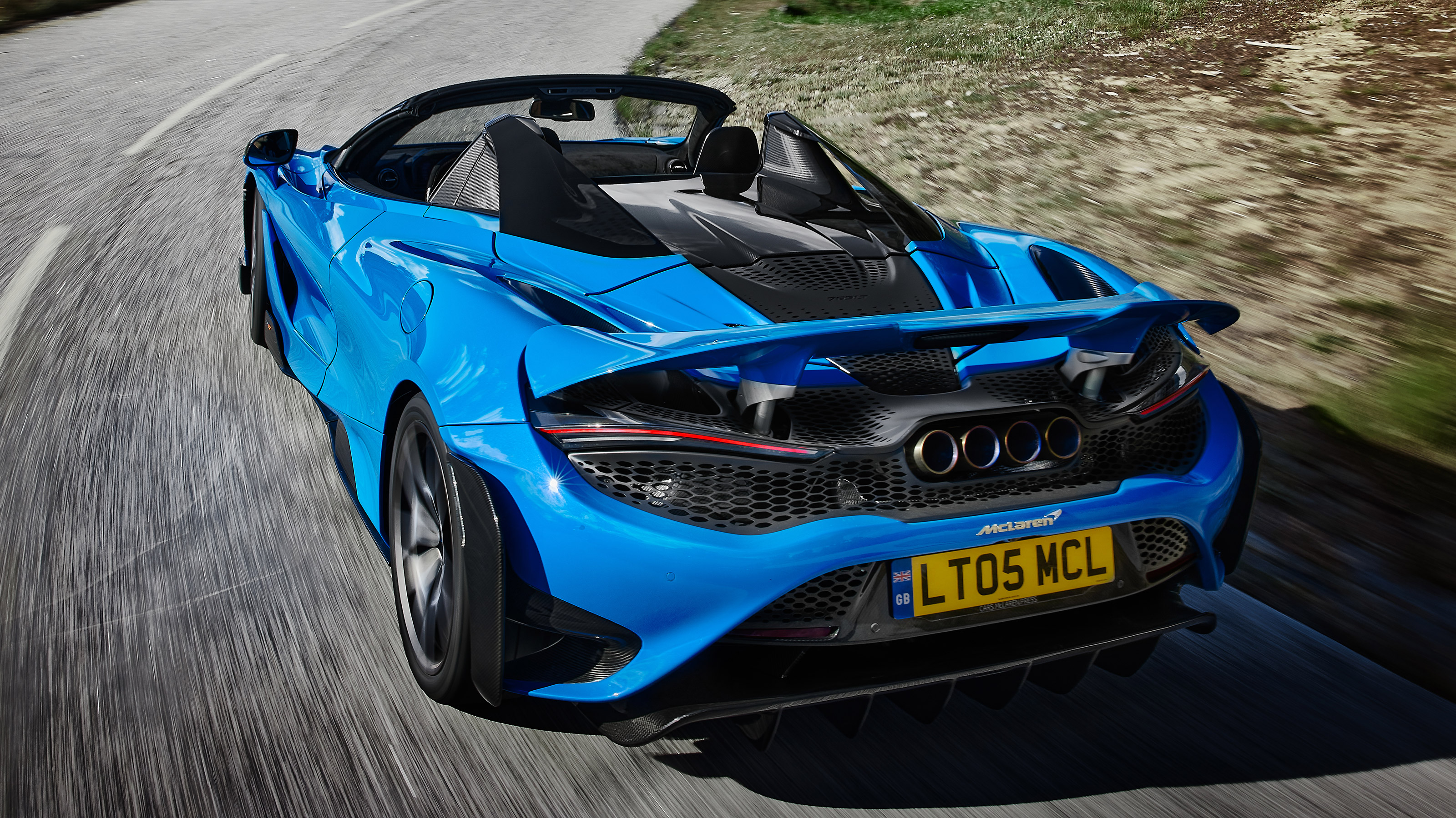 McLaren 765LT Spider - full rear