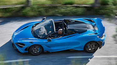 McLaren 765LT Spider - above