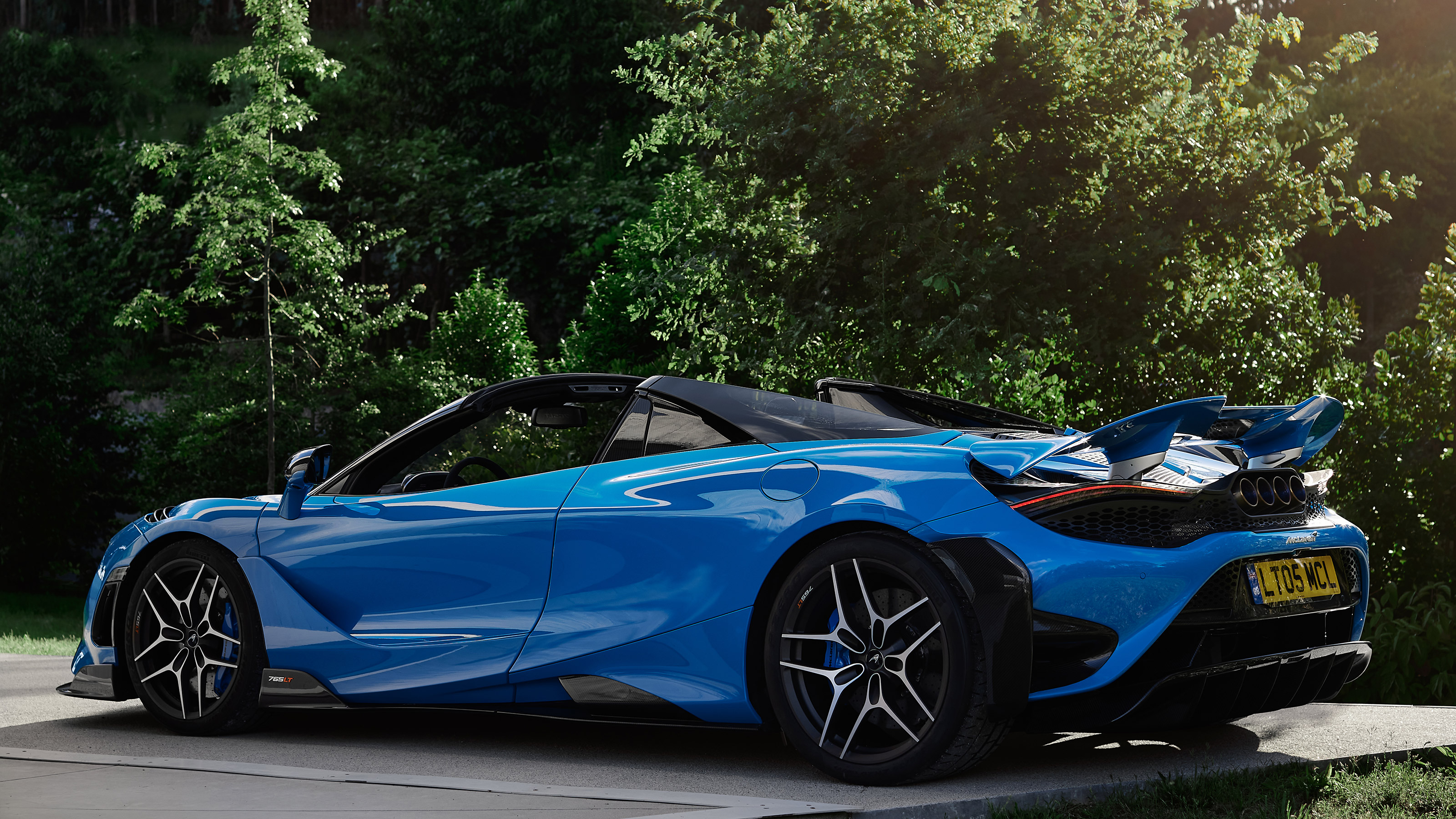 McLaren 765LT Spider - rear static