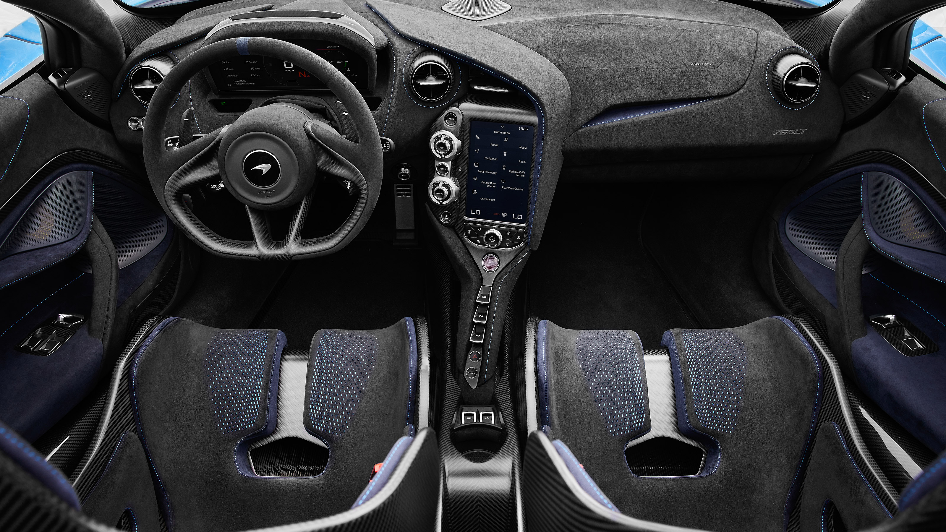 McLaren 765LT Spider - dash
