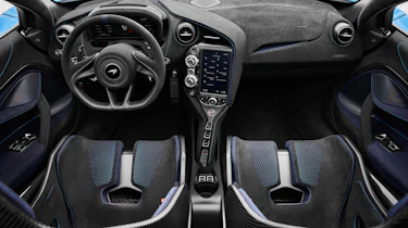 McLaren 765LT Spider - dash
