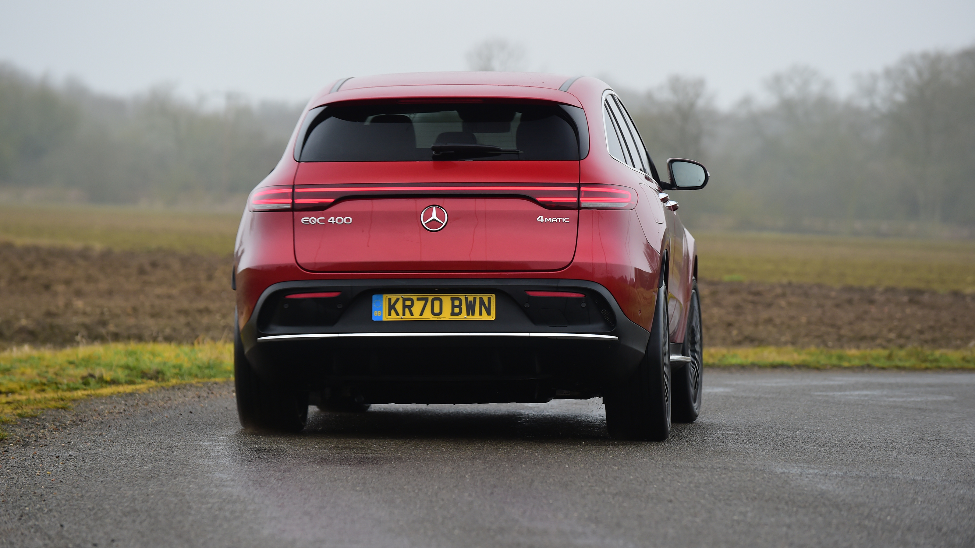 Mercedes EQC - long termer rear