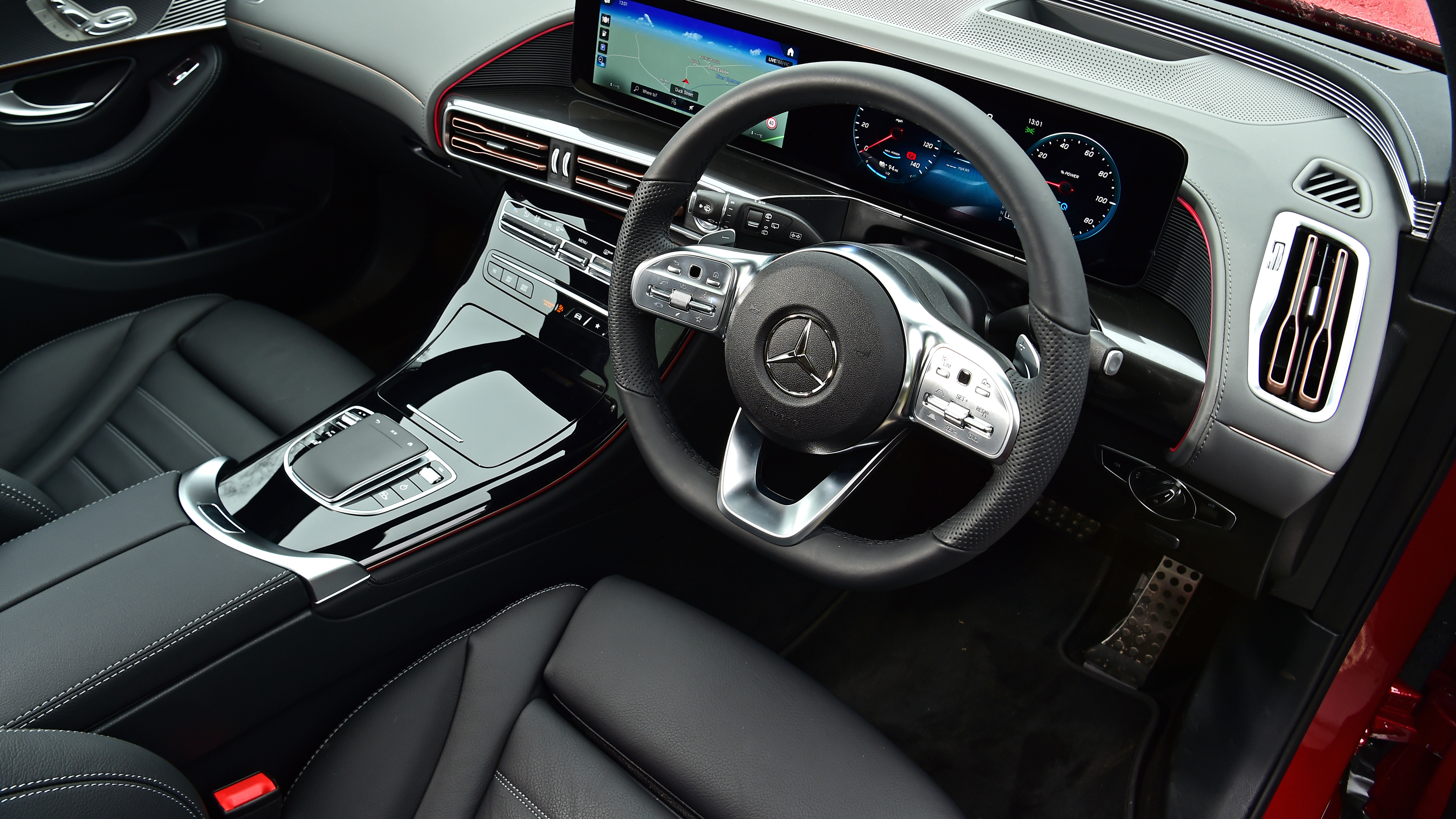 Mercedes EQC - long termer interior