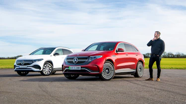 Mercedes EQC - long termer EQA comparison