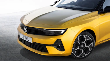 Vauxhall Astra - front detail