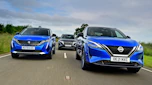 Nissan Qashqai vs Peugeot 3008 vs Hyundai Tucson