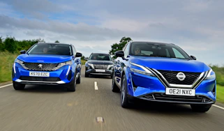 Nissan Qashqai vs Peugeot 3008 vs Hyundai Tucson