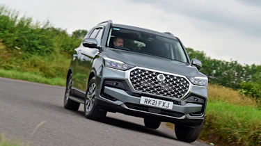 SsangYong Rexton 2021 facelift - front
