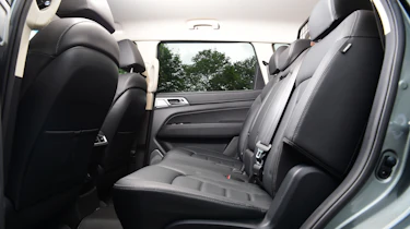 SsangYong Rexton 2021 facelift - rear seats