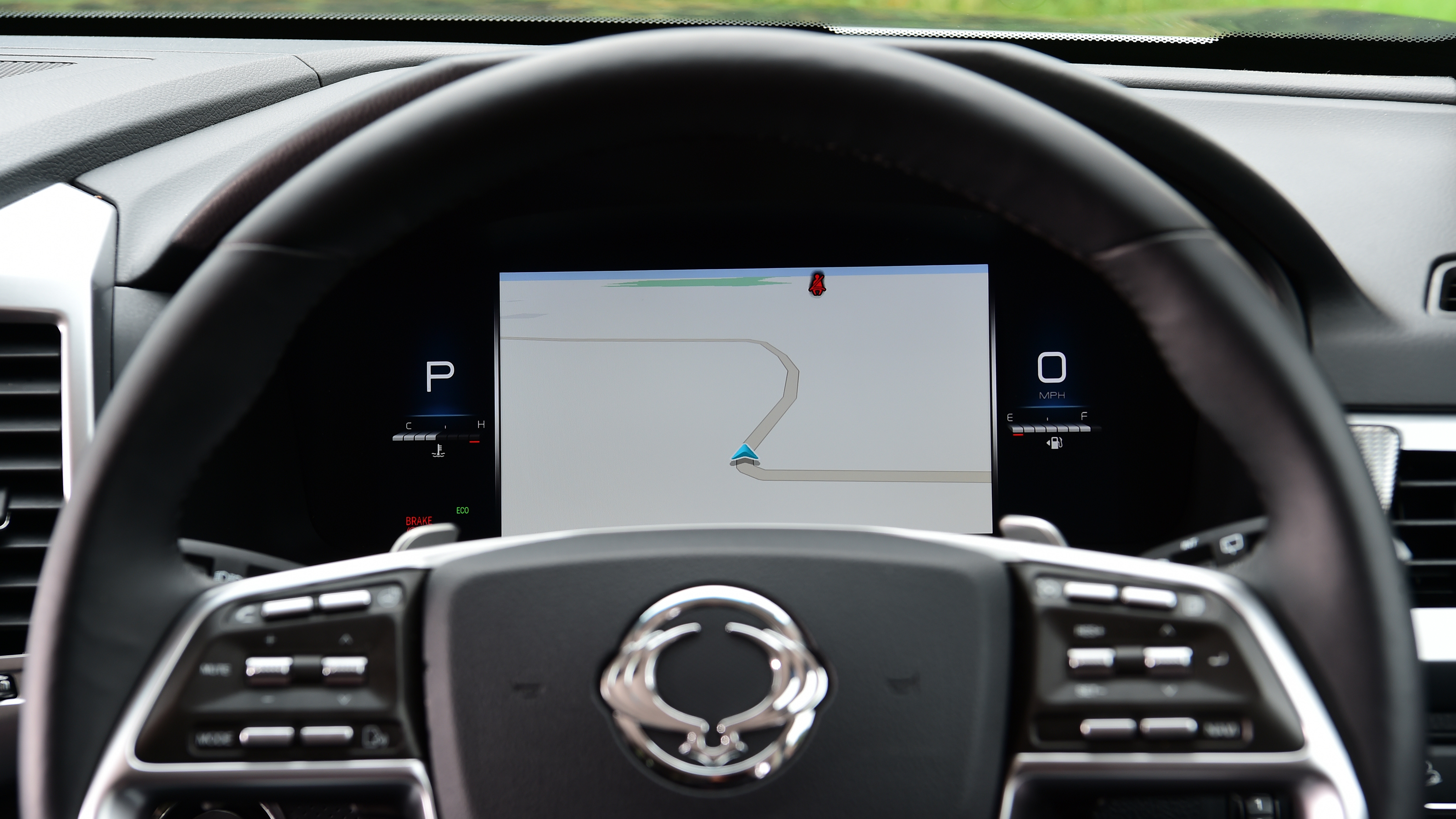 SsangYong Rexton 2021 facelift - instruments