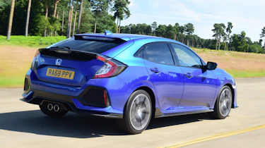 Used Honda Civic Mk10 - rear tracking